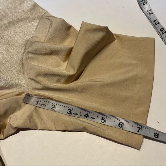 Control It Shapewear Maidenform Nude High Rise Control Shaping Shorts Large - Picture 7 of 8